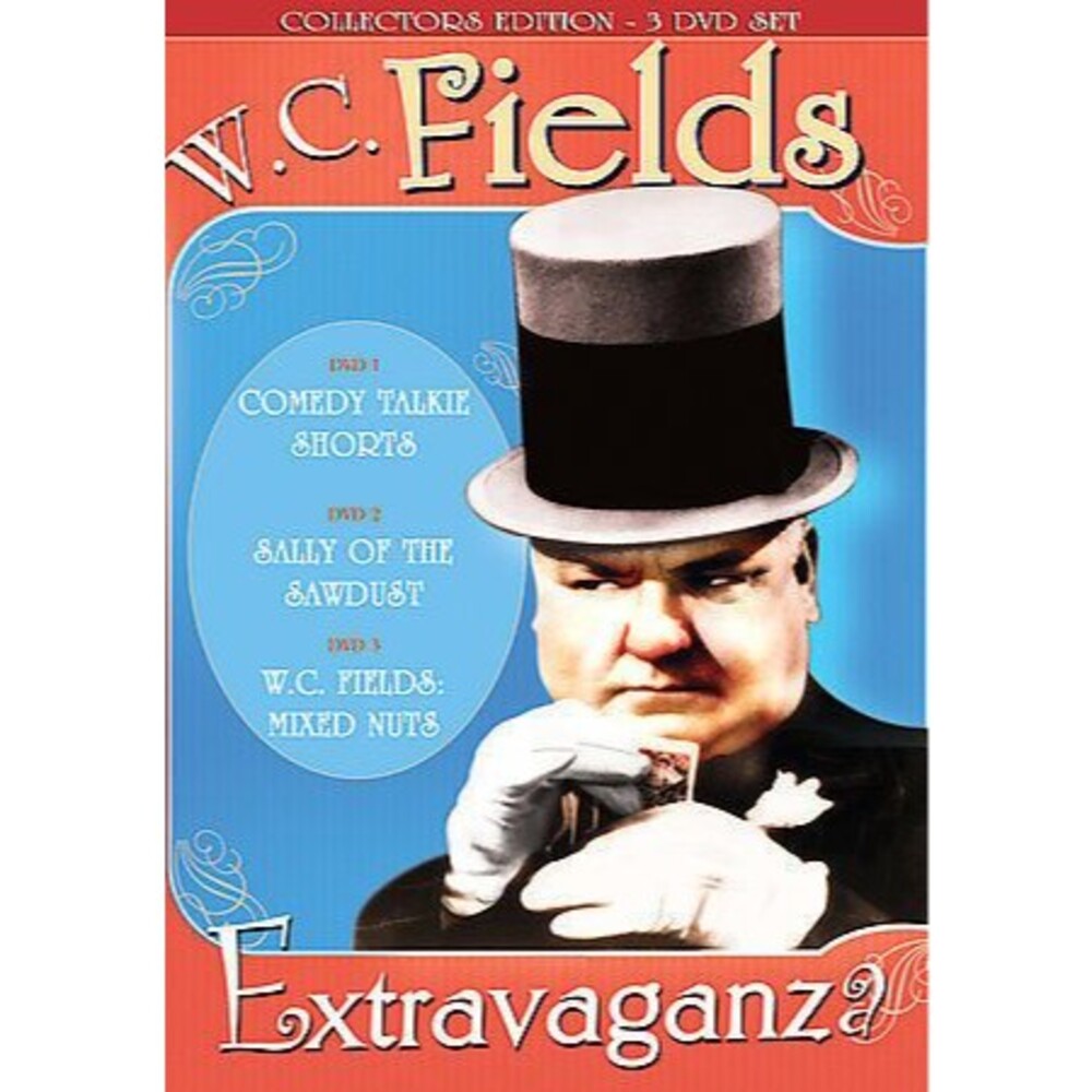 W.C. Fields Extravaganza DVD 2005 Release, 3-Disc Set